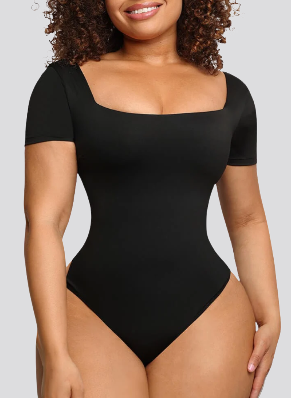 Body String SculptPlus™ à Encolure Carrée