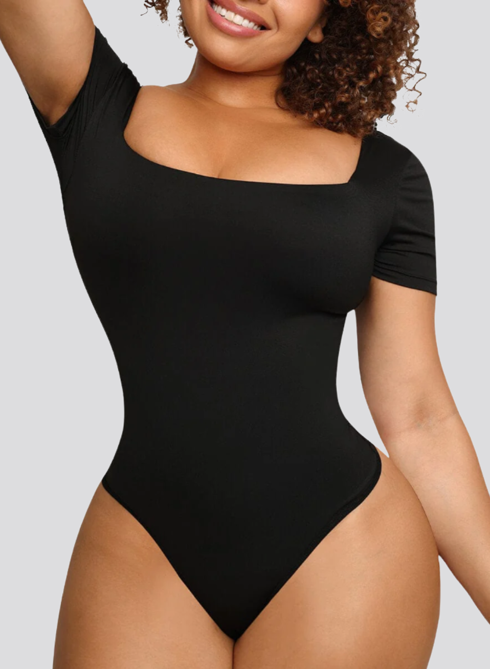 Body String SculptPlus™ à Encolure Carrée