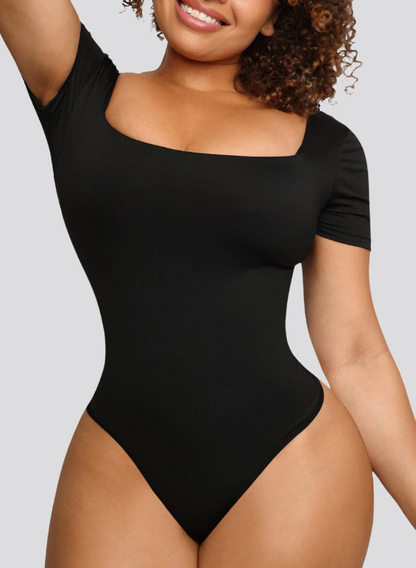 Body String SculptPlus™ à Encolure Carrée